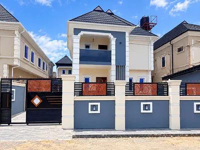 Elegant 4 Bedroom Detached Duplex with Separate BQ in Serene Location — New Oko-Oba, Agege, Lagos