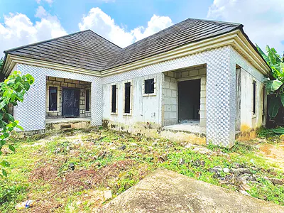 3-Bedroom Bungalow with 1-Bedroom Flat with Constant Electricity — Kings & Kings Estate Off Rumuokwurusi Tank Flyover, Port Harcourt, Rivers