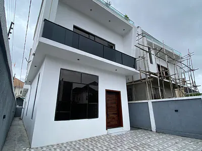 A Distinctive 4 Bedroom Fully Detached Duplex with a BQ — Sangotedo, Ajah, Lagos