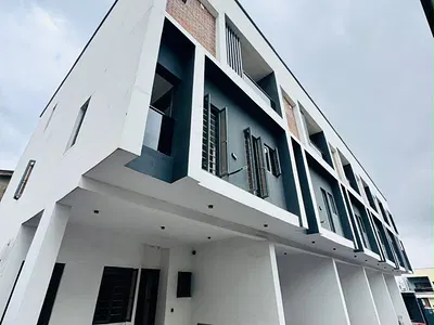 Newly Built 4 Bedroom Terraced Duplex with BQ in a Secured Estate — Maryland, Lagos