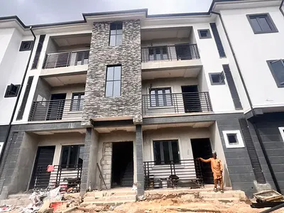 A Brand New Spacious 2-Bedroom Flat. — Off Next and Carry Road., Katampe (Main), Katampe, Abuja