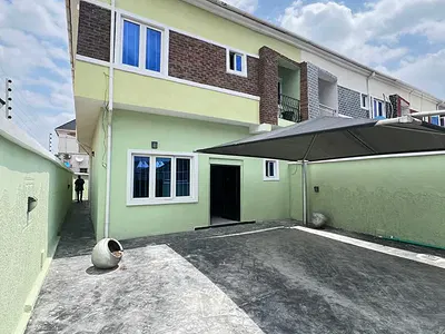 Beautifully Appointed 3 Bedroom Semi-Detached Duplex with a Room BQ — Lekki, Lagos