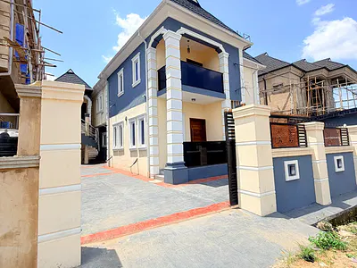 4 Bedroom Detached Duplex with BQ — Agege, Lagos