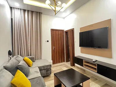 1 Bedroom Apartment with Smart TV — Ologolo, Lekki, Lagos