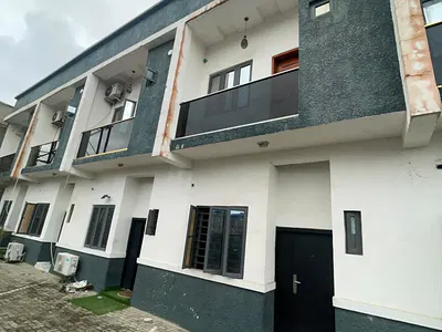 Semi Furnished 2 Bedroom Terraced Duplex — Sangotedo, Ajah, Lagos