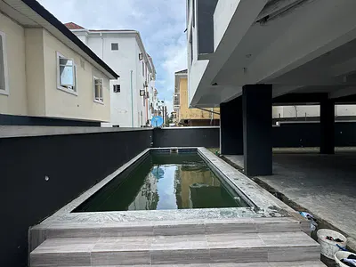Brand New 2 Bedroom Apartment with Pool — Ikate, Lekki, Lagos