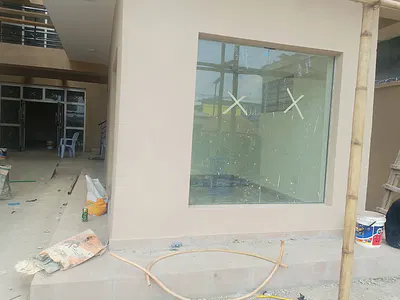 Newly Built Shop/ Office Space Directly on the Busy Road — Makoko, Yaba, Lagos
