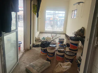 Newly Built Office or Shop Space with Inbuilt Toilet — Makoko, Yaba, Lagos