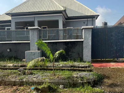 3 Bedroom Detached Bungalow with Gate House — 4.john Street, Lokogoma District, Abuja