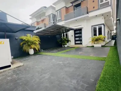 5 Bedroom Fully Detached Duplex with BQ — Osapa London, Lekki, Lagos