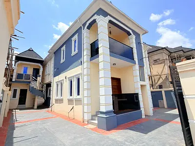 Newly Built 4 Bedroom Fully Detached Duplex with BQ — Oko-Oba, Agege, Lagos
