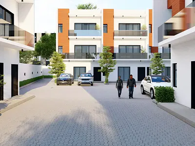 Newly Built 4 Bedroom Terrace Duplex with Room BQ — Omole Phase 2, Ikeja, Lagos
