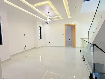 Neatly Built 5 Bedroom Fully Detached Duplex with a Room BQ — Opebi, Ikeja, Lagos