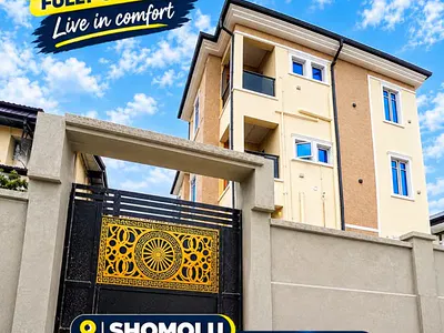 A Decent Newly Built Mini Flat — Off Abiodun Road, Shomolu, Lagos