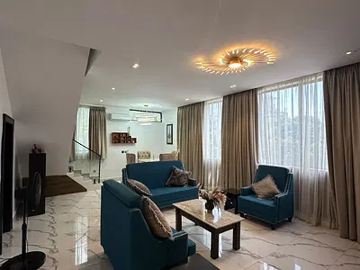 Tastefully Furnished Spacious 3 Bedroom Maisonette on the 2nd Floor — Ikoyi, Lagos