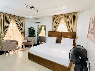 Fully Furnished Single Room Apartment — Aminu Kano, Wuse 2, Abuja