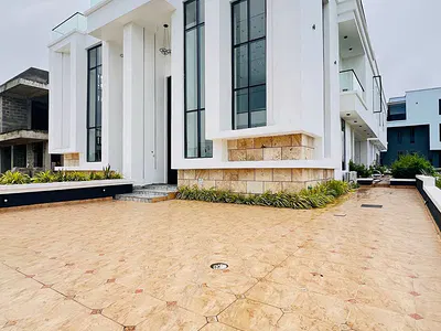 5 Bedroom Semi Detached + BQ, Elevator, Gym, Cinema, Rooftop & Pool — Ikate, Lekki, Ikate, Lekki, Lagos
