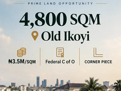 Distress Bargain Land — Ikoyi, Lagos