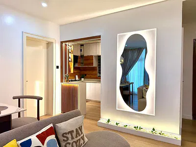 1 Bedroom Luxury Flat with Swimming Pool, PS5, Balcony — Lekki, Lagos