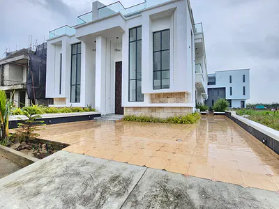 5 Bedroom Semi Detached Duplex with Pool — Cowrie Creek Estate, Ikate, Lekki, Lagos