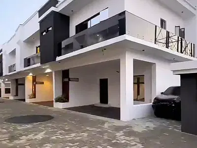4 Bedroom Terrace Duplex with BQ. Good for Mortgage — Ikota, Lekki, Lagos