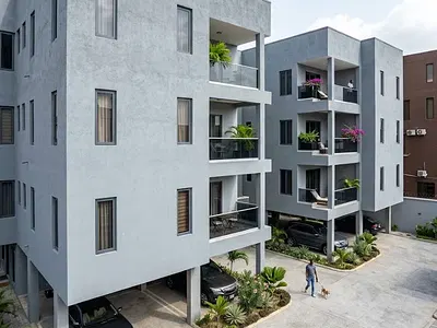 3 Bedroom Apartment with Maid's Room — Lekki Phase 1, Lekki, Lagos