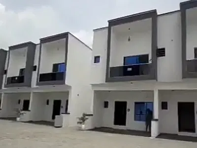3 Bedroom Terrace Duplex with BQ — Abraham Adesanya, in Call to Access Estate, Ajiwe, Ajah, Lagos