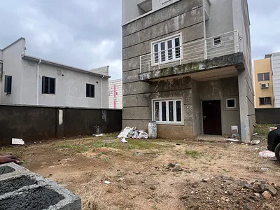 4 Bedroom Detached Duplex with BQ (Shell-Finishing) — Life Camp, Abuja