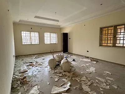 Spacious 3 Bedroom with Personal Staircase — News Engineering Tarred Road Estate Dawaki Abuja, Dawaki, Gwarinpa, Abuja