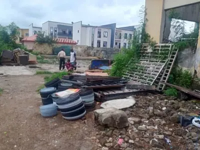 Land Measuring 684.73SQM — Olusola Street, Behind New Alade Market, Ikeja, Lagos