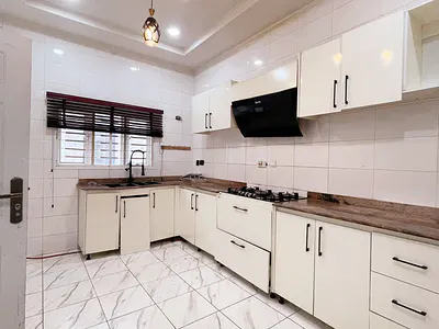 Luxury Semi Furnished 3 Bedroom Flat in an Estate — Katampe Main Behind Aso Radio, Katampe, Abuja