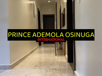 Furnished Luxury 4 Bedroom Maisonette on 2 Floors, BQ, Pool, Gym — Ikoyi, Lagos