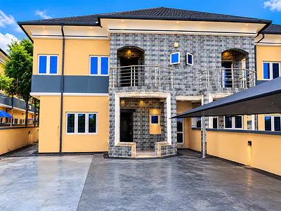 Very Clean 3 Bedroom Semi Detached Duplex with BQ, Self Compound — Lekki, Lagos