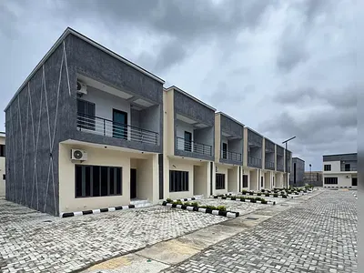 2 Bedrooms Terraced Duplex with Fitted Kitchen — Abraham Adesanya, Ajah, Lagos