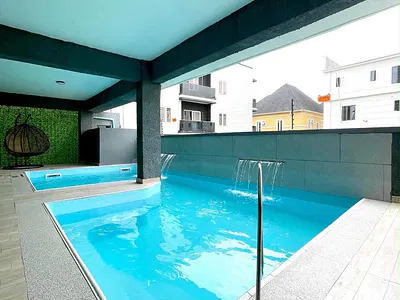 Premium 2 Bedroom Apartment with Elevator, Swimming Pool — Lekki, Lagos