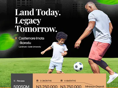 Full Plots of Land in a Serene Location (500SQM) — Castlemore, Imota, Ikorodu, Lagos