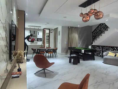 Top Luxury Fully Furnished 4 Bedroom Terrace Duplex — Off Oba Dosumu Street GRA Ikeja, Ikeja GRA, Ikeja, Lagos