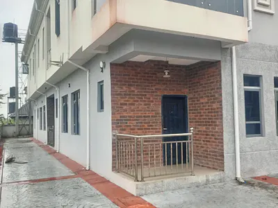 Luxury 3 Bedroom Terraced Duplex — Jehovah's Witness Road, Elemero, Opposite Bogije, Ibeju Lekki, Lagos