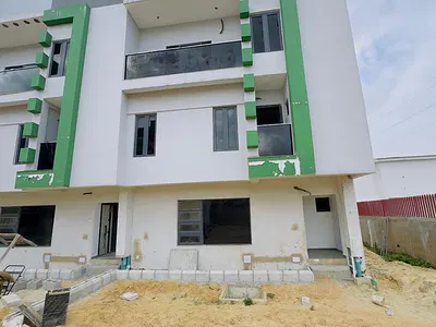 Well Built 4 Bedroom Terraced Duplex with BQ — Ogudu, Lagos