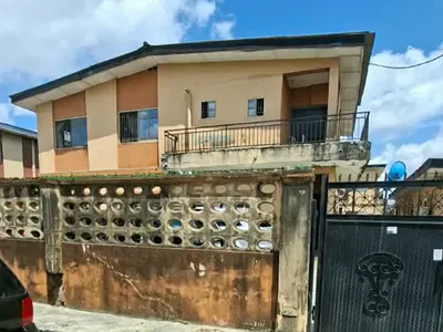 Block of 6 Flats for Residential or Commercial — Bayo Oyewole St. Off Ago Palace Way, Okota, Isolo, Lagos