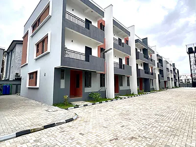 Serviced 4 Bedroom Terrace Duplex with a BQ — Lekki, Lagos