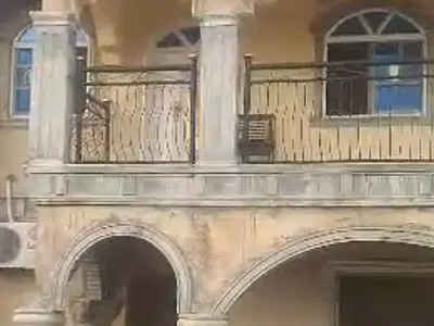 3 Bedroom Flat Upstairs & 3 Bedroom Flat Downstairs All Masters + Setbacks — Etegbin Close, Alaba International Market, Ojo, Lagos