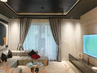 1 Bedroom Furnished Apartment with Swimming Pool, PS5 and Snooker — Itedo Estate, Beside Purple Mall, Lekki Phase 1, Lekki, Lagos