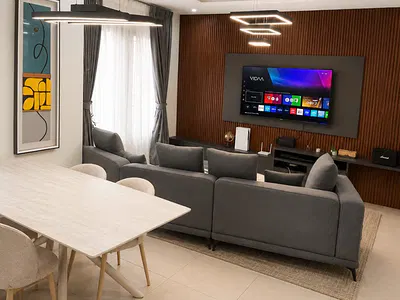 Luxe 3 Bedroom Apartment with 24/7 Wifi & Electricity — Lekki, Lagos