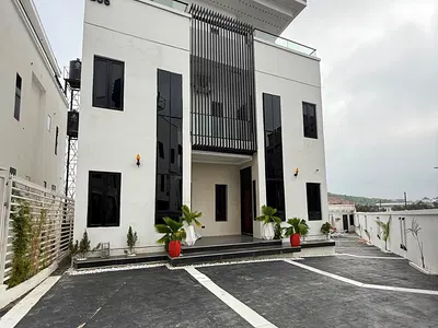 5 Bedroom Smart Home Detached Duplex — Back of Hmedix, Guzape District, Abuja