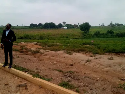 350SQM Estate Land for 4 Bedrm Fully Detached Duplex (R of O) — Rainbow Garden City Estate, Apo-Wasa Close Trinity Sch.or Mshel Estate, Wasa, Apo, Abuja
