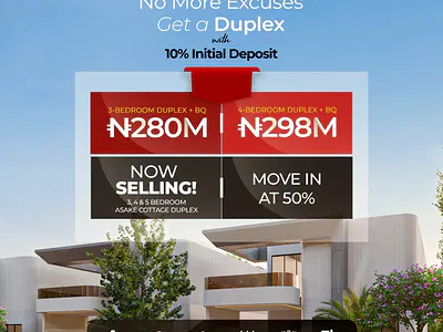 Brand New 4-Bedroom Cottage Duplex with BQ — Ibeju Lekki, Lagos