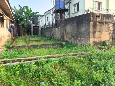 Small Plot of Land with Foundation — Rolu Estate Parafa Slightly Off Ikorodu Itoikin Road by Hypo, Ikorodu, Lagos