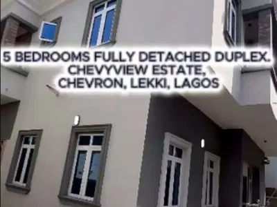 5 Bedroom Fully Detached Duplex with BQ — Lekki, Lagos