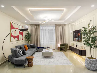 Furnished 3 Bedroom Flat with BQ — Victoria Island (VI), Lagos